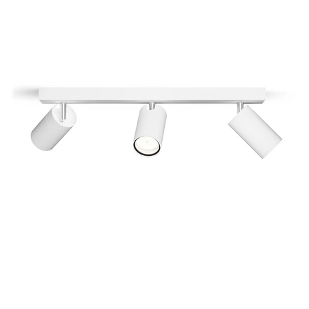 Reflektor-Deckenleuchte 3x GU10 IP44 Weiß Kosipo Philips