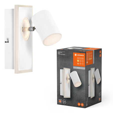 LED-Decken-Wandleuchte Wand montiert Aufputz 16.5W 875lm CCT Dekorativer Weißer Spot Mars Ledvance