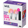 LED Lampen 2x E27 A60 8,5W = 60W 2200-6500K + RGB + SMART WiFi WiZ Fernbedienung