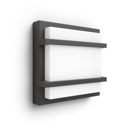 PETRONIA 3.8W 2700K IP44 Anthrazit PHILIPS Garten LED Wandlampe