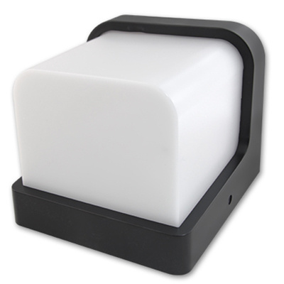 Gartenwandleuchte E27 Elevation SCHWARZ Quadrat CORGI