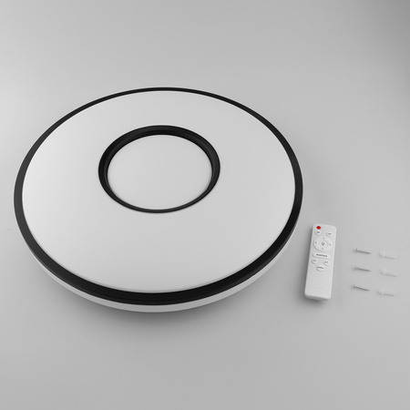 Plafond LED Aufbaumontage VERUS 72W CCT Weiß Rund 50cm + LUMILED PILOT