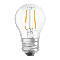 E27 P45 LED Lampe 2,5 W = 25 W, 250 lm, 4000 K, neutral, 300° OSRAM STAR-Filament