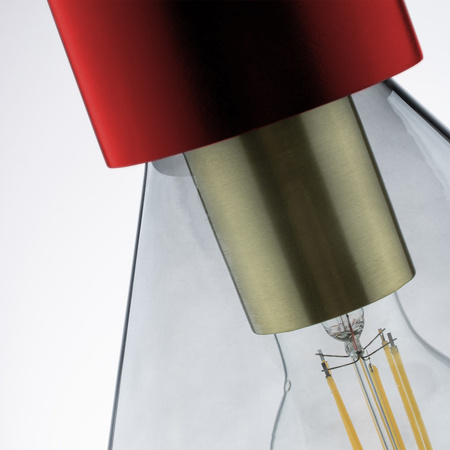 Pendelleuchte mit 1x E27-Sockeln, Hängelampe Dunkle Glas UMBRA LUMILED