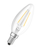 LED Leuchtmittel E14 B35 CL 1,5W = 15W 136lm 2700K Warm 300° OSRAM STAR Filament