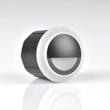 LED-Garten-Treppenleuchte 3W 40lm IP44 4000K schwarz Q4 GOLDLUX (Polux)