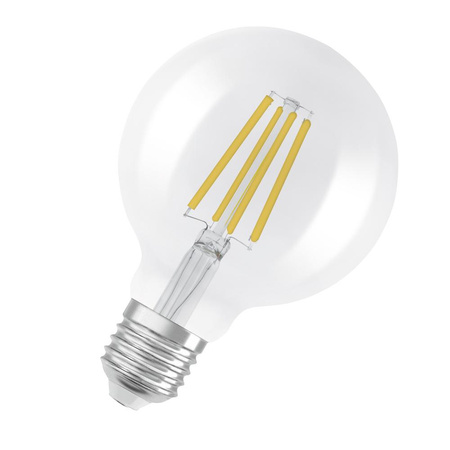 LED Lampen G95 E27 3.8W = 60W 806lm 3000K Warmweiß FILAMENT LEDVANCE