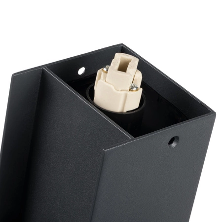 G9 IP44 anthrazit DASTEN KANLUX Außensteckdose Laternenmast KANLUX