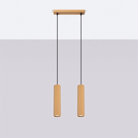 Decke Hängelampe Tuba Spot 2x GU10 Gold Carbon Deep Space SL.1555 Sollux