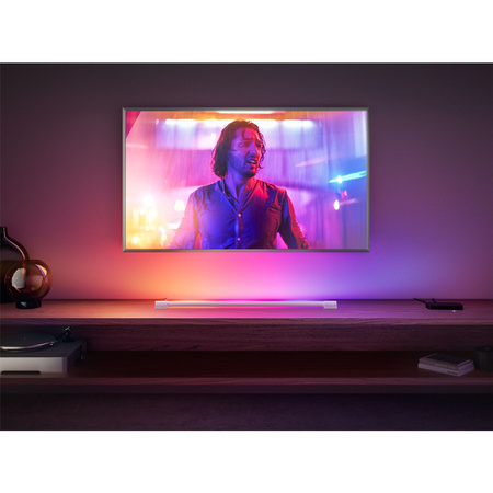 LED Play Tube lineare Schreibtischlampe weiß GRADIENT EU/UK 17.4W CCT RGB PHILIPS HUE