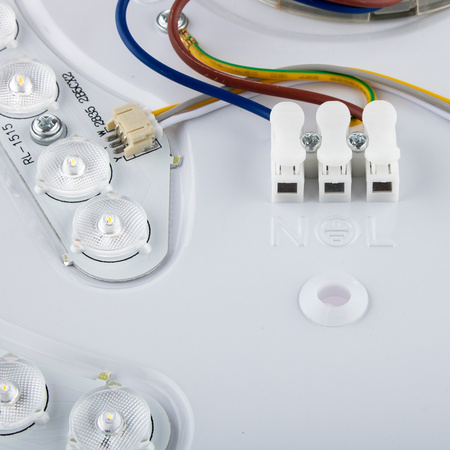 LED-Badezimmer Deckenleuchte 72W 3000-6500K Weiß Rund Diamant 57cm + Fernbedienung