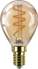 LED-Kugellampe E14 P45 3W = 25W 250lm 2200K warmes Glühfaden-Bernstein PHILIPS Dimmbar