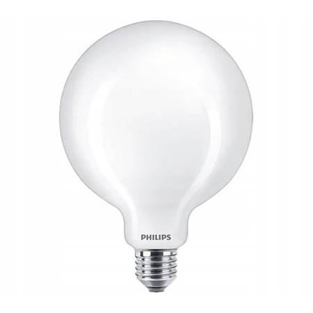 Globe E27 G120 LED Lampen 10,5 W = 100 W, 1521 lm, 4000 K, neutrales Filament, milchig, PHILIPS