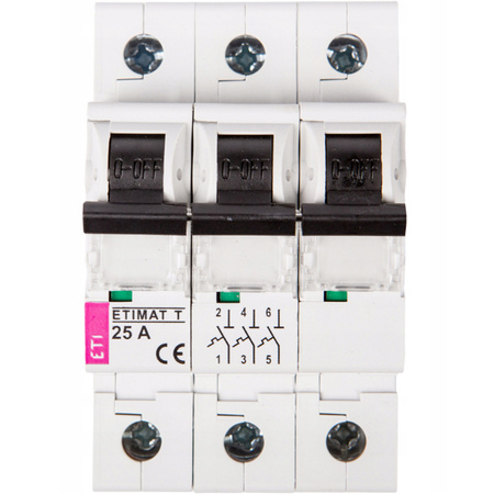 Leistungsbegrenzer Leistungsschalter ETIMAT T 3P 25A