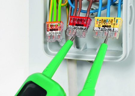 100x WAGO 2273-203 Quick Connect Installationsverbinder für DRAHT 3x0,5-2,5mm