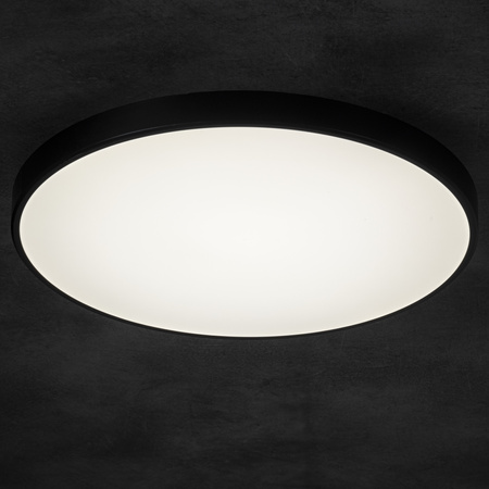 Plafond LED-Deckenpaneel-Anbauleuchte 20W 2060lm CCT RGB Rund Schwarz Dimmbar S Kanlux