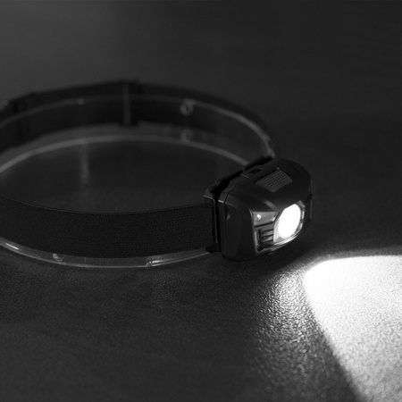 Wiederaufladbare LED-Stirnlampe mit Bewegungssensor XM-L Q5 3W VA0020 VAYOX