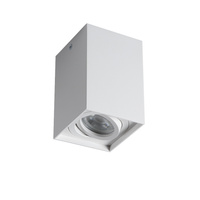 Deckenanbauleuchte GORD XS GU10 PAR16 Weiß quadratisch Beweglich KANLUX