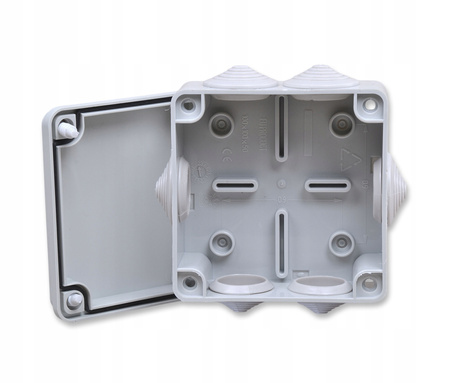 Aufputz-Installationsdose hermetisch S-BOX 106 100 x 100 x 50 IP65 6 PAWBOL-Drosseln