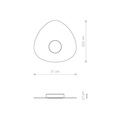 ORGANIC I 8303 Deckenleuchte Nowodvorski Schwarz GX53 Deckenaufbauleuchten Modern