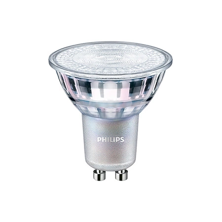 GU10 LED Leuchtmittel 4,9 W = 50 W, 355 lm, 2700 K, warm, 36° CRI90, PHILIPS Master dimmbar