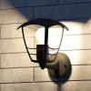 Gartenleuchte LED Wandleuchte CREEK myGarden E27 IP44 Laterne für Up Black PHILIPS