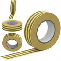Starkes PVC-Isolierband wasserdicht 15 mm x 0,13 mm gelbgrün 10 m