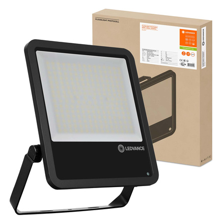 LED-Flutlicht 200W 25000lm 4000K IP65 mit integriertem Dämmerungssensor LEDVANCE Flutlicht PHOTOCELL