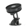 Tischventilator Clip Tragbar Wiederaufladbar USB-C Schwarz Viento Windstar Kobi