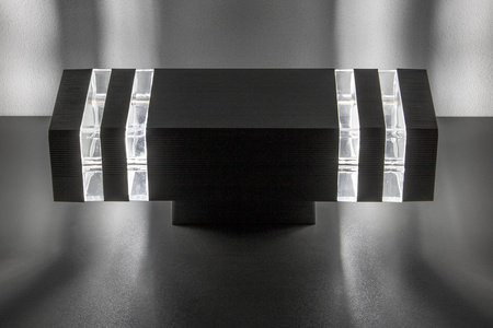 Double Elevation Gartenwandleuchte INEZ DUO LED 2xGU10 ALUMINIUM Schwarz IP54