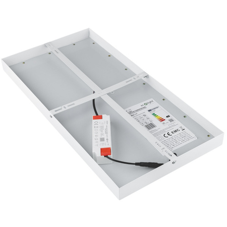 LED-Anbaupanel 30x60 cm 24W 4000K 1900lm IP20 Deckenaufbauleuchten WHITE