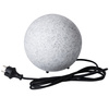 KANLUX Outdoor Geschliffene STONO STONE BALL E27 IP65 20cm Grau