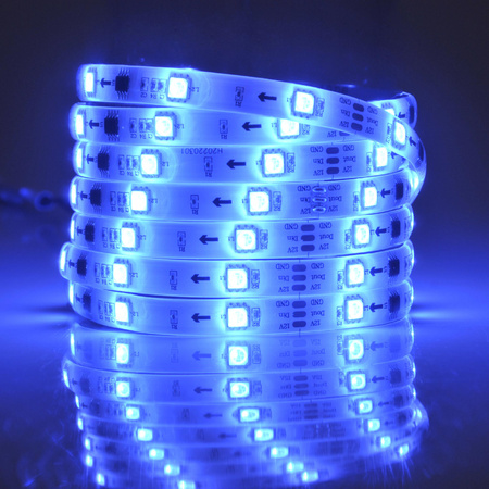 RGB LED-Streifen 24W 380lm 120° Weiß IP65 Dimmbar Sanico Goldlux