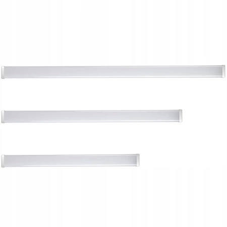 LED Wand- und Deckenleuchte Badezimmerleuchte 15W 4000K IP44 60cm Schwarz KANLUX