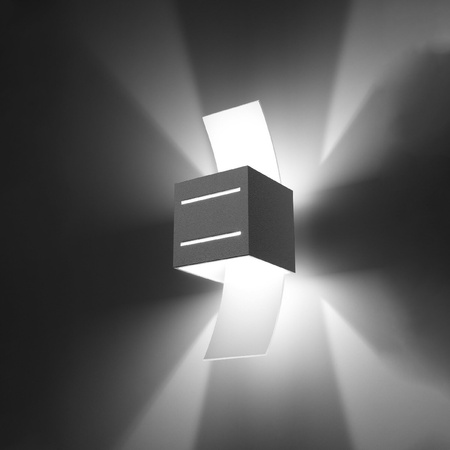 LED LORETO G9Wandleuchte Weiß SOLLUX