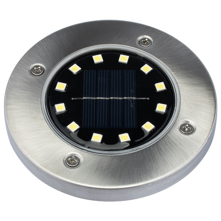 Set von 6x 12x LED SOLAR DOGRUNT betriebene IP44 Gartenleuchten