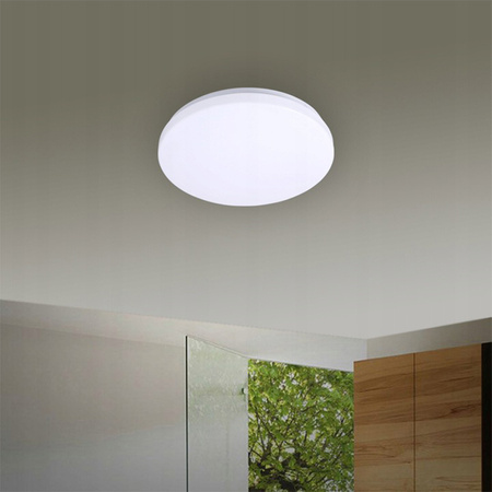 LED-Badezimmer-Deckenleuchte ERIK 18W 4000K IP44 Mikrowellen-Bewegungssensor MasterLED