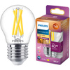 LED-Lampe E27 Ball P45 3.4W = 40W 470lm 2200-2700K Warm CRI90 FILAMENT Dimmbar WarmGlow Philips