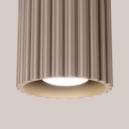 Aufputzleuchte GU10 Aluminium Taupe Aura Deep Space SL.1814 Sollux