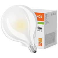 LED-Glühbirne E27 G95 11W = 100W 1521lm 2700K Warm 300° Ledvance