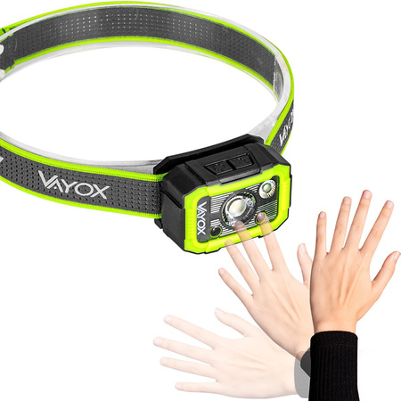 Wiederaufladbare Stirnlampe 750LM CREE + SMD PRO SERIES VA0187 VAYOX