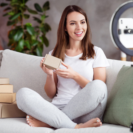 LED Stehleuchte 15W 330lm 2700-4000-6500K Warm 360° Schwarz Dimmbar SELFIE Sanico Goldlux