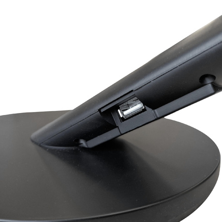 LED Tischlampe 7W 400lm CCT 120° Schwarz Dimmbar Optimum Sanico Goldlux