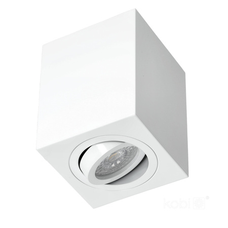 Aufbauleuchte OH37L SQUARE GU10 KOBI WHITE