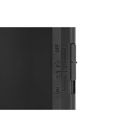 LED Wiederaufladbare Lampe 1W 170lm 3000/4000/6500K CCT 180° mit Bewegungssensor Dimmbar Schwarz Wolf Masterled