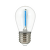 LED Lampen E27 FILAMENT 0,3W Blau für Girland PARTY GOLDLUX (Polux) SET OF 2 Pcs.