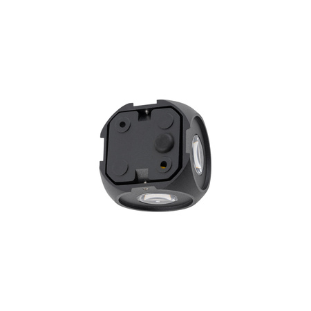 Gartenlampe Wandleuchte PATRAS LED 9115 IP54 4x1W 3000K Schwarz Nowodvorski