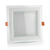 LED-Einbaupanel 12 W 3000 K Glas quadratisch flimmerfrei VT-1202G V-TAC