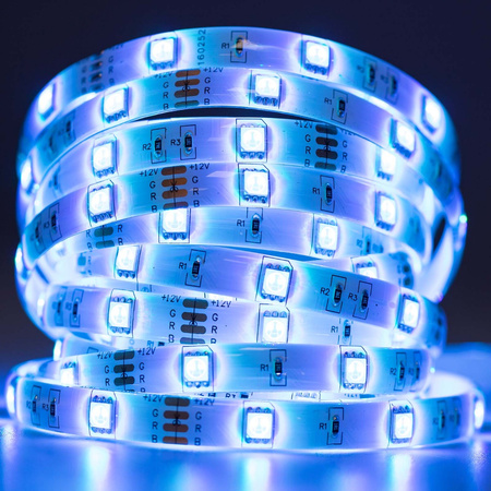 LED-Strip, LED-Streifen 12V 36W 150LED 5050 10mm 5m IP65 RGB LUMILED