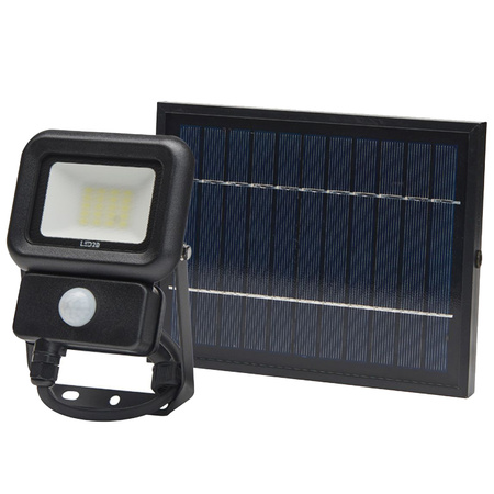 Solar-LED Fluterlampe 10 W 6500 K kalt 700 lm IP65 Kobi-Bewegungssensor